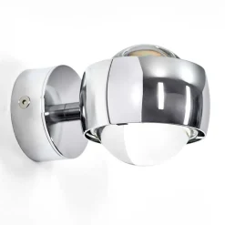 Applique Murale Hofstein Sapri Chrome, 1 Lumiere