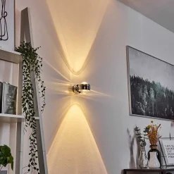 Applique Murale Hofstein Sapri Chrome, 1 Lumiere