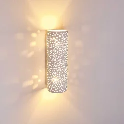 Applique Murale Jabiru Blanc, 2 Lumieres