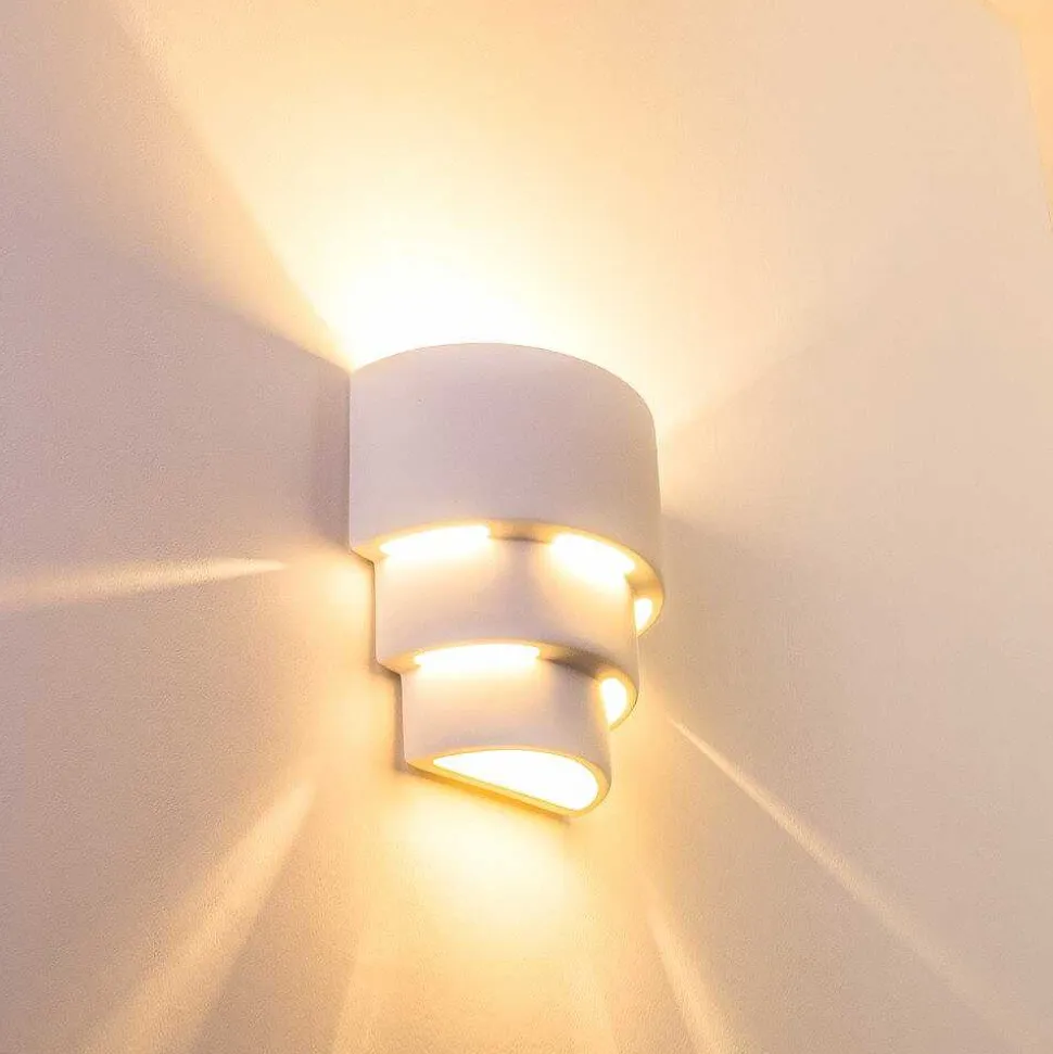 Applique Murale Karatschi Blanc, 1 Lumiere