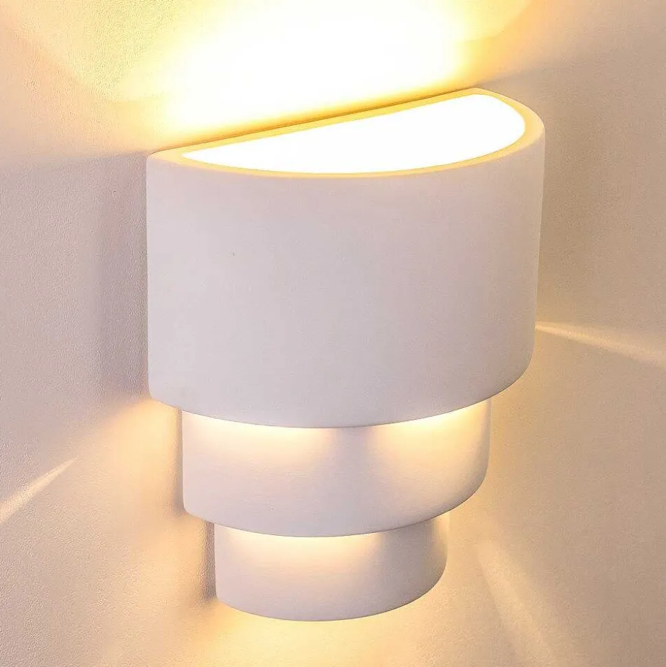 Applique Murale Karatschi Blanc, 1 Lumiere
