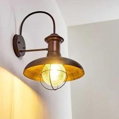 Applique Murale Lappo Rouille, 1 Lumiere
