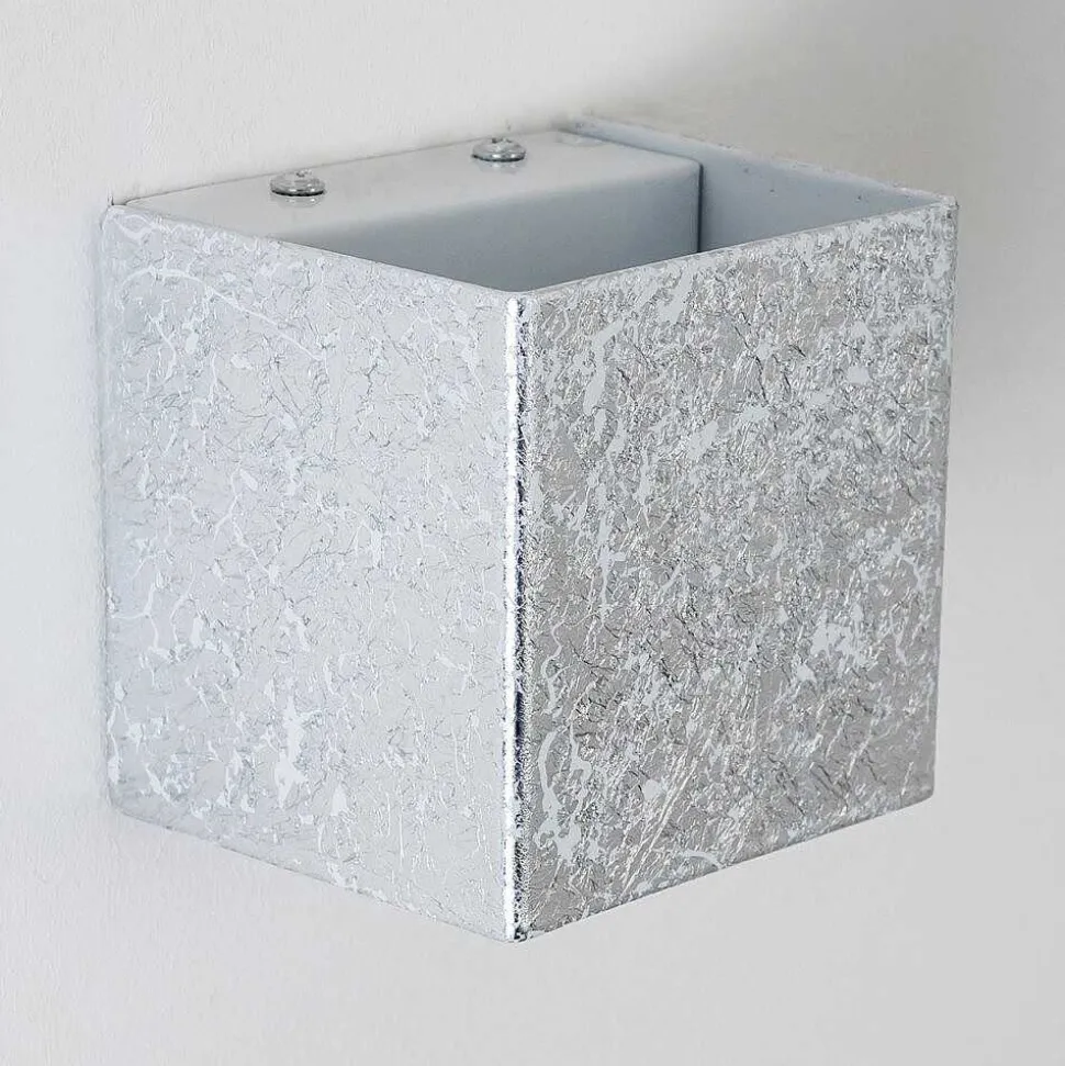 Applique Murale Olbia Led Argente, 1 Lumiere