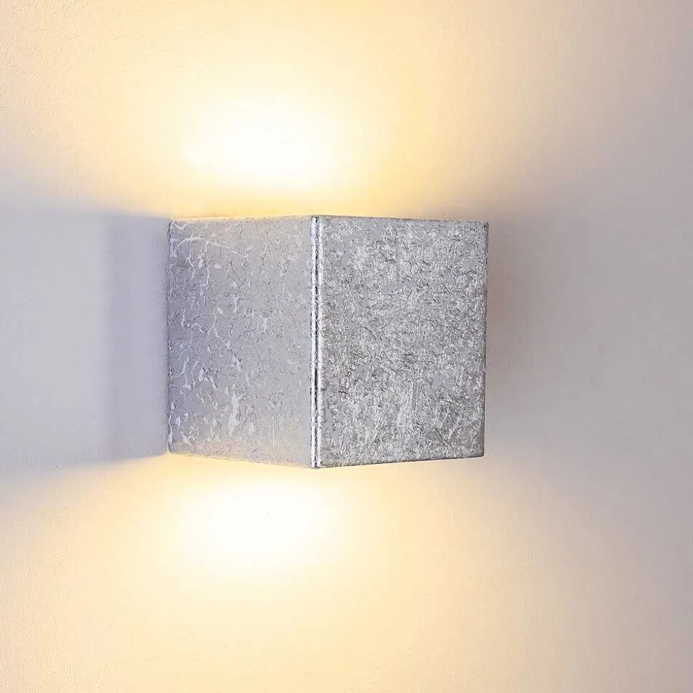 Applique Murale Olbia Led Argente, 1 Lumiere