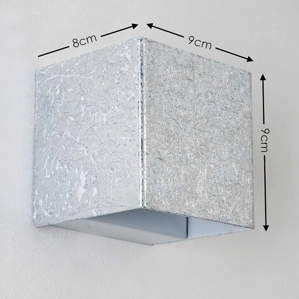 Applique Murale Olbia Led Argente, 1 Lumiere