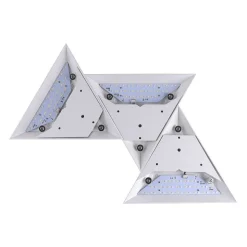 Applique Murale Paul Neuhaus Neuhaus Q-Tetra Master Led Nickel Mat, 1 Lumiere, Telecommandes, Changeur De Couleurs