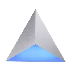 Applique Murale Paul Neuhaus Neuhaus Q-Tetra Master Led Nickel Mat, 1 Lumiere, Telecommandes, Changeur De Couleurs