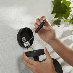Applique Murale Philips Hue White & Color Ambiance Attract Led Noir, 1 Lumiere