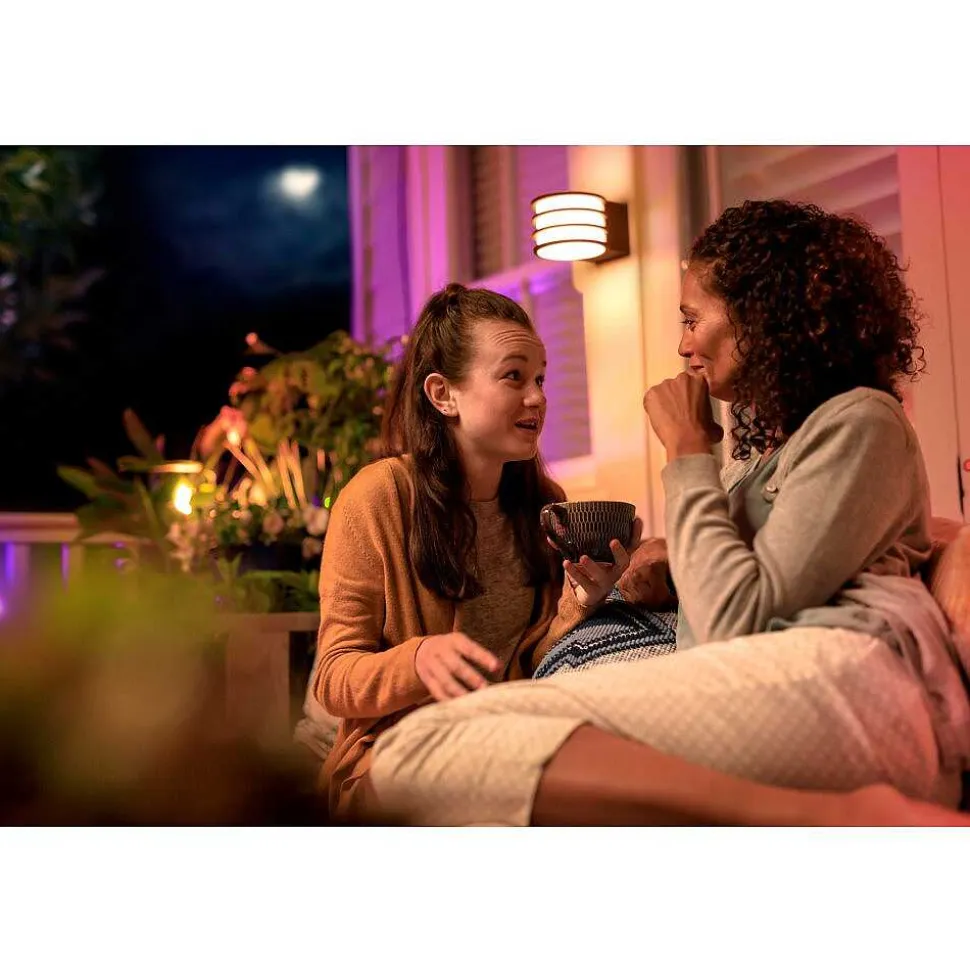Applique Murale Philips Hue White Lucca Anthracite, 1 Lumiere