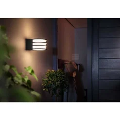 Applique Murale Philips Hue White Lucca Anthracite, 1 Lumiere
