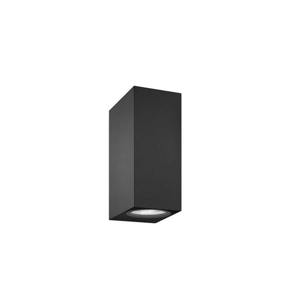Applique Murale Philips Wiz Up&Down Led Noir, 2 Lumieres, Changeur De Couleurs