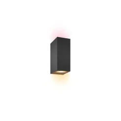 Applique Murale Philips Wiz Up&Down Led Noir, 2 Lumieres, Changeur De Couleurs