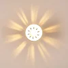 Applique Murale Safari Chrome Brosse, 1 Lumiere