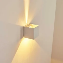 Applique Murale Strandaa Led Blanc, 2 Lumieres