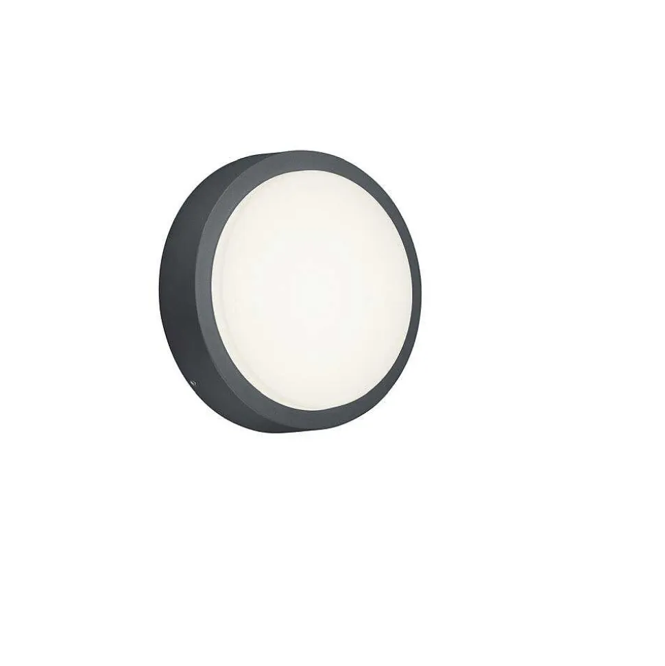 Applique Murale Trio Breg Led Anthracite, 1 Lumiere