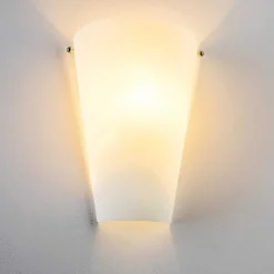 Applique Murale Zera Aluminium, Blanc, 1 Lumiere
