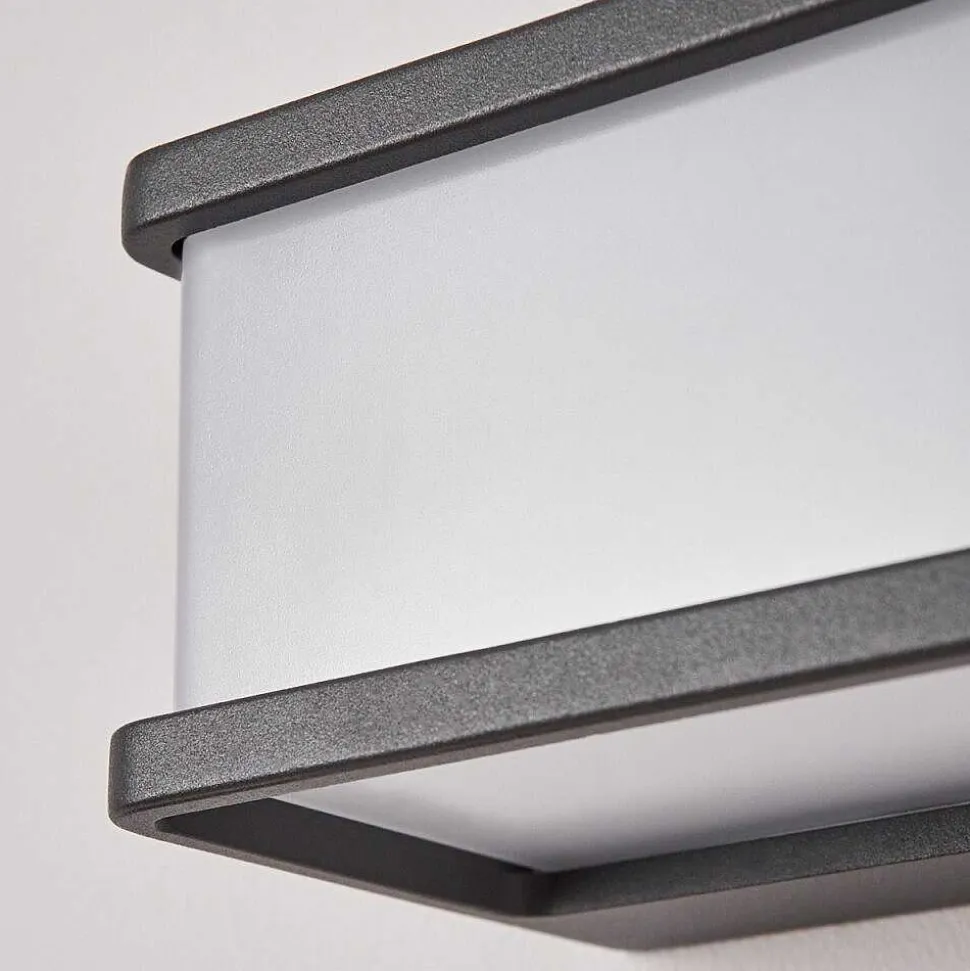 Applique Solaire Burseryd Led Anthracite, 1 Lumiere, Detecteur De Mouvement