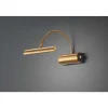 Applique Trio Curtis Led Laiton, 1 Lumiere