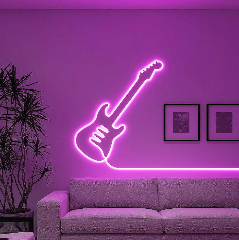 Bande Led Reality Neon Blanc, 1 Lumiere, Telecommandes, Changeur De Couleurs