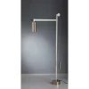 Bh 23 Tecnolumen Lampadaire Nickel Mat, 1 Lumiere