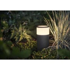 Borne D'Éclairage, Kit D'Extension Philips Hue Ambiance White & Color Calla Led Noir, 1 Lumiere, Changeur De Couleurs