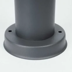 Borne Lumineuse Caserta Anthracite, 1 Lumiere, Detecteur De Mouvement