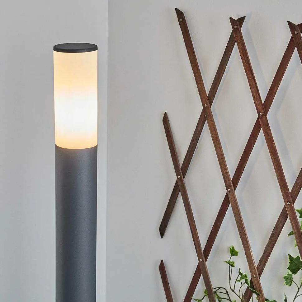 Borne Lumineuse Caserta Anthracite, 1 Lumiere