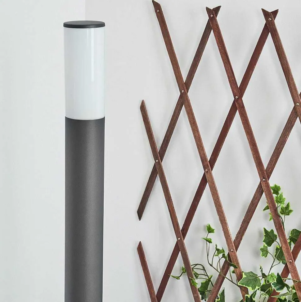 Borne Lumineuse Caserta Anthracite, 1 Lumiere