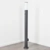 Borne Lumineuse Caserta Anthracite, 1 Lumiere, Detecteur De Mouvement