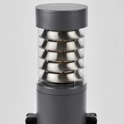 Borne Lumineuse Dakar Anthracite, 1 Lumiere