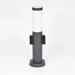 Borne Lumineuse Gaborone Anthracite, 1 Lumiere