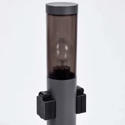 Borne Lumineuse Gaborone Anthracite, 1 Lumiere