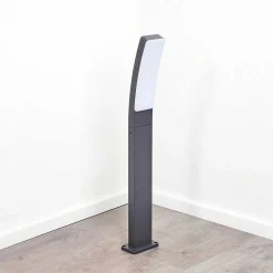 Borne Lumineuse Maseru Led Anthracite, 1 Lumiere