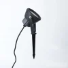 Borne Lumineuse Sempach Led Noir, 1 Lumiere, Changeur De Couleurs