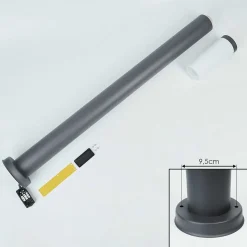 Borne Lumineuse Sessa Anthracite, 1 Lumiere