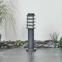 Borne Lumineuse Tunes Anthracite, 1 Lumiere