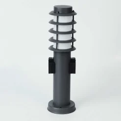 Borne Lumineuse Tunes Anthracite, 1 Lumiere