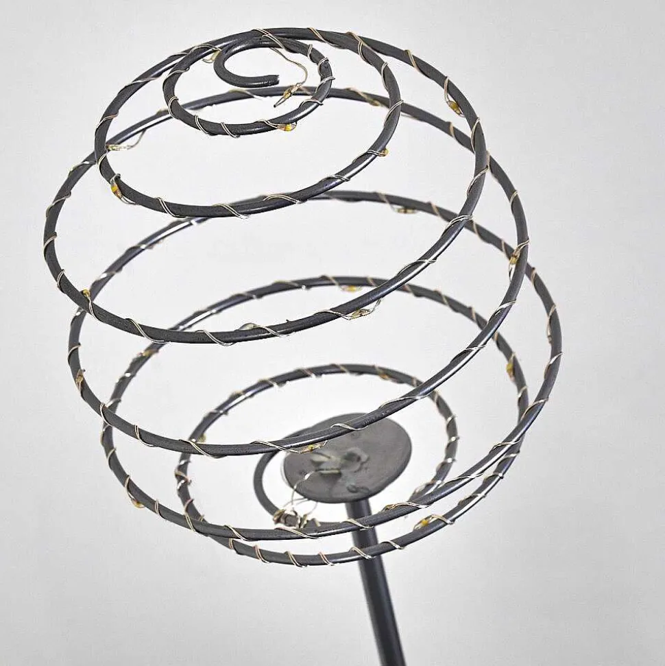 Borne Lumineuse Zermatt Led Argente, 28 Lumieres