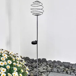 Borne Lumineuse Zermatt Led Argente, 28 Lumieres