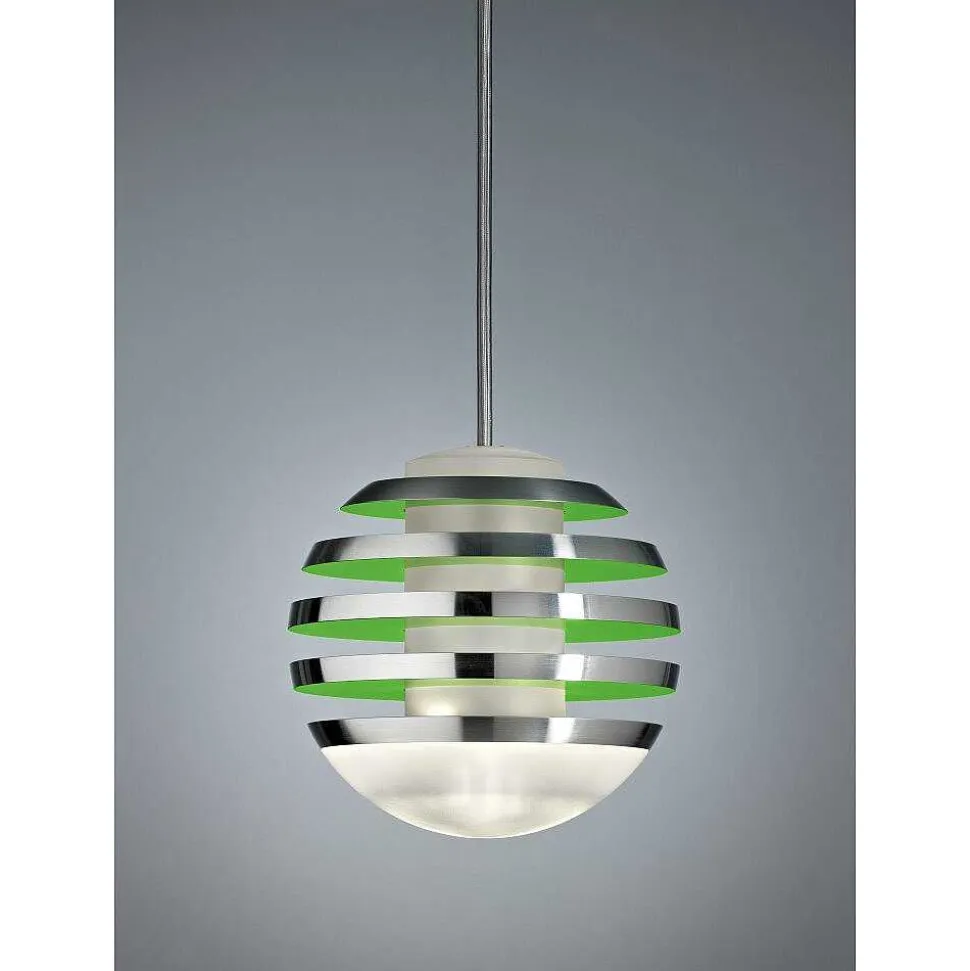 Bulo Tecnolumen Lampe Pendante Led Vert, 1 Lumiere