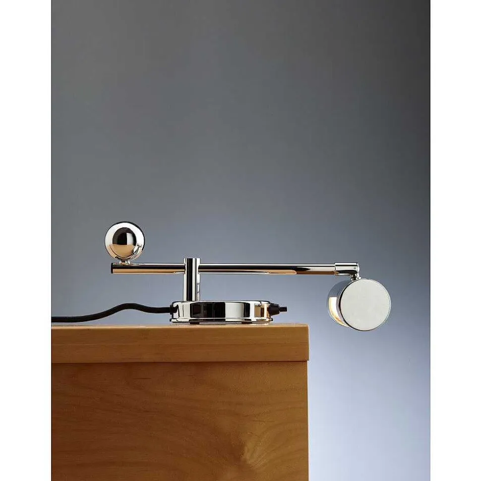 Ds 28 Tecnolumen Lampe A Poser Chrome, 1 Lumiere