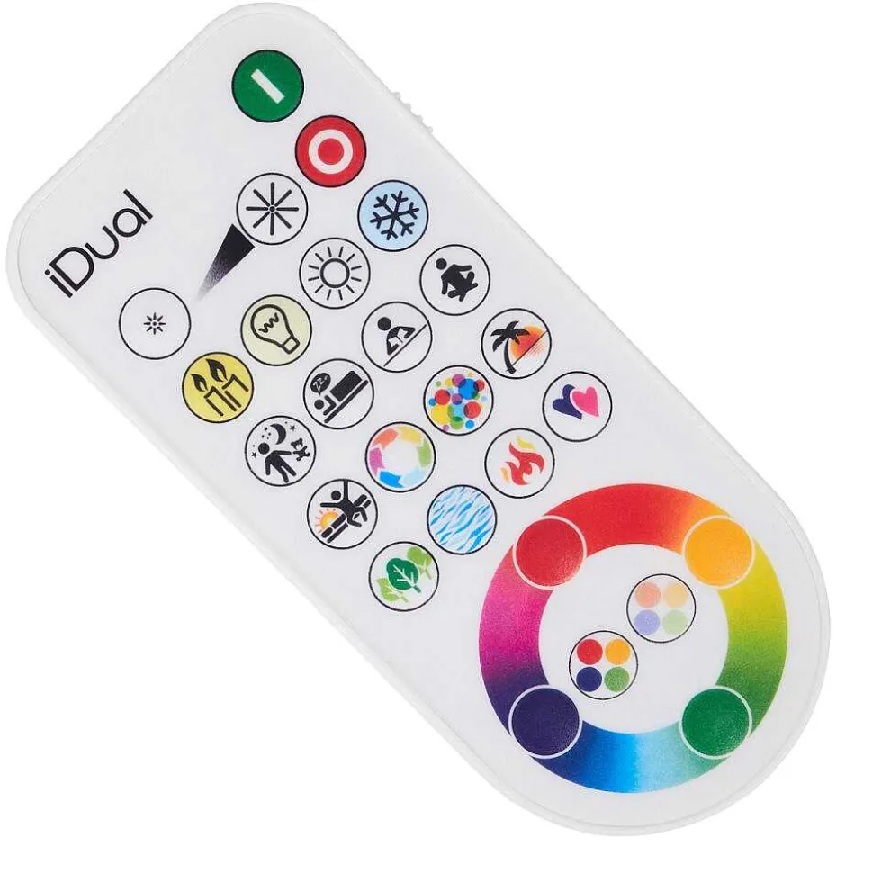 Idual E27 Led Rgb 11 Watt 2200-6500 Kelvin 806 Lumen Lot De 2 Avec Telecommande