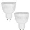 Idual Gu10 Led Rgb 6,5 Watt 2200-6500 Kelvin 345 Lumen Lot De 2 Avec Telecommande