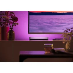Kit De Base Double Philips Hue Ambiance White & Color Play Lightbar Led Noir, Blanc, 2 Lumieres, Changeur De Couleurs