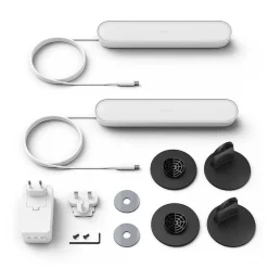 Kit De Base Double Philips Hue Ambiance White & Color Play Lightbar Led Noir, Blanc, 2 Lumieres, Changeur De Couleurs