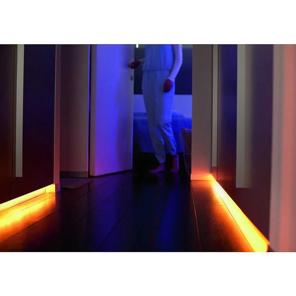 Kit De Base Philips Hue Ambiance White & Color Lightstrip Plus Led, 1 Lumiere, Changeur De Couleurs