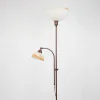 Lampadaire A Vasque Voleyrac Brun, 2 Lumieres