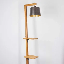 Lampadaire Baval Ecru, 1 Lumiere