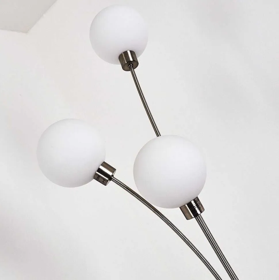 Lampadaire Bernado Nickel Mat, 3 Lumieres