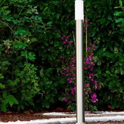 Lampadaire Caserta Acier Inoxydable, 1 Lumiere